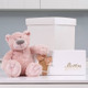 Molly Bear & Luxury Chocolates Gift with soft 27cm pink teddy and Butlers Irish chocolate selection—beautifully boxed for baby arrivals, birthdays, or heartfelt gifting. Molly Bear & Luxury Chocolates Gift with soft 27cm pink teddy and Butlers Irish chocolate selection—beautifully boxed for baby arrivals, birthdays, or heartfelt gifting.